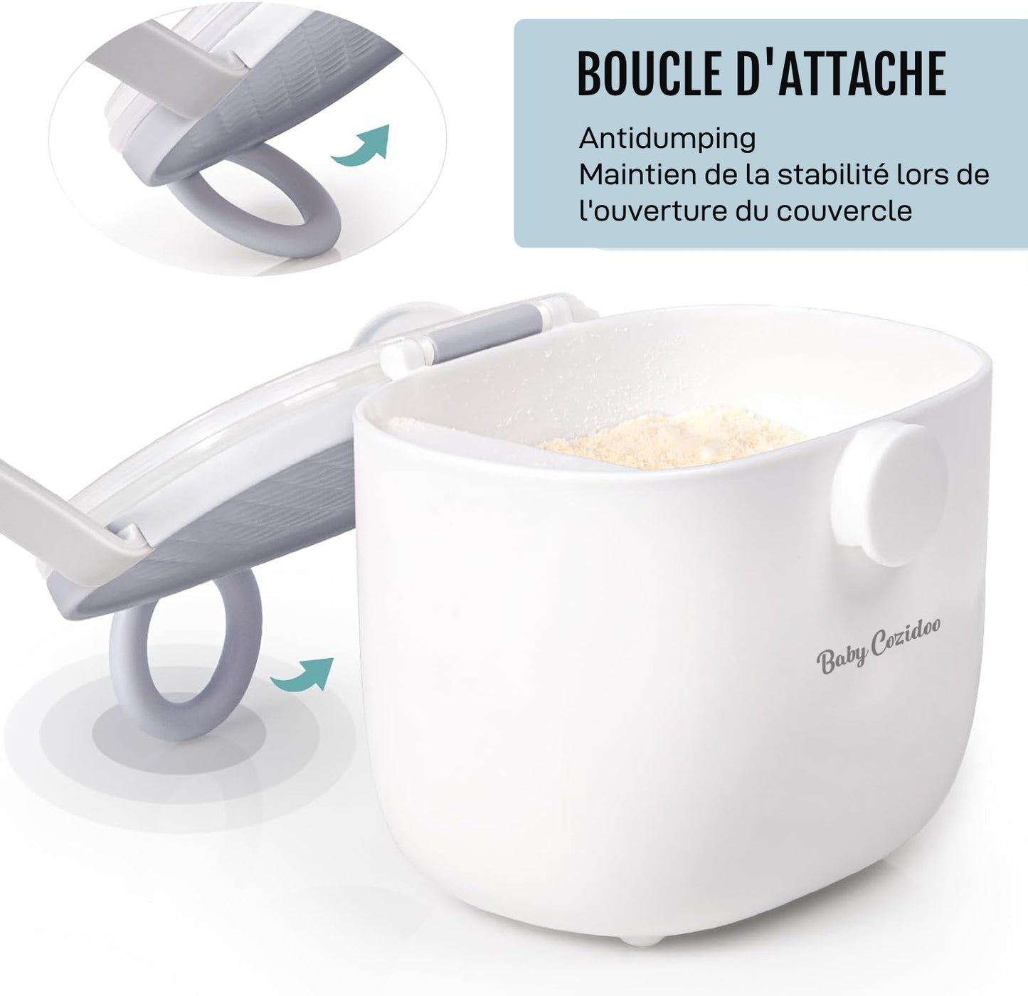 Milchpulver-Messbox